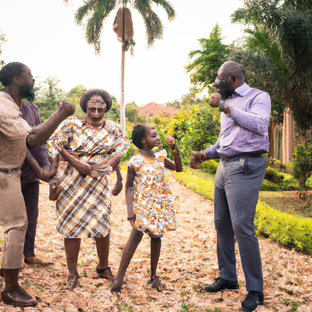 Famille planifiant son avenir